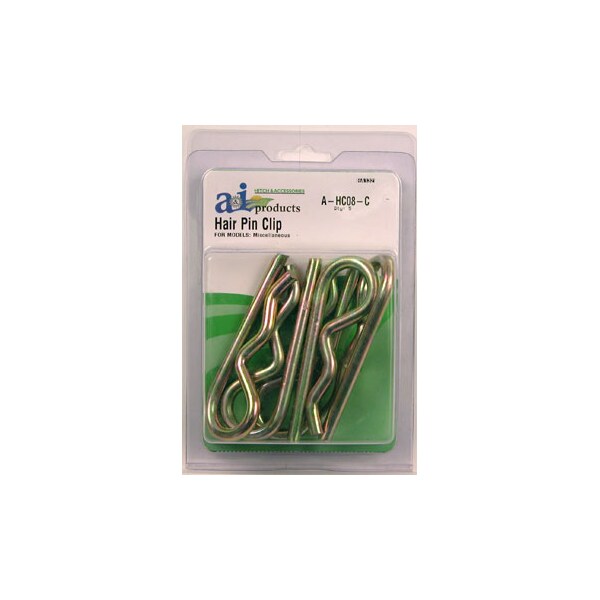 A & I Products Hair Pin Clip (10 pk) 8" x6" x11" - A-HPC24