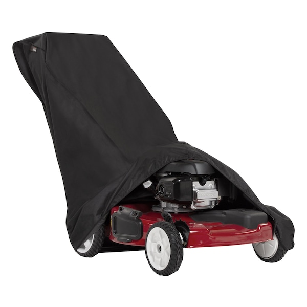 Modern Leisure Chalet Lawn Mower Cover, 75 in. L x 25.5 in. W x 23 in. H, Black - 3041