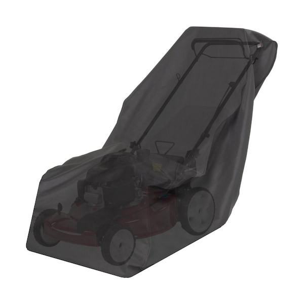 Modern Leisure Chalet Lawn Mower Cover, 75 in. L x 25.5 in. W x 23 in. H, Black - 3041