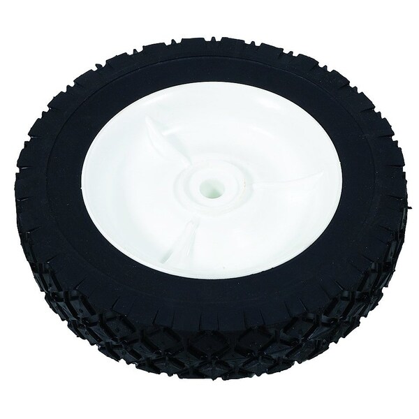 A & I Products WHEEL-DECK, 8X1.75, DIAMOND, PLAST-WHITE 1.95" x7.75" x7.75" - A-B1SB282
