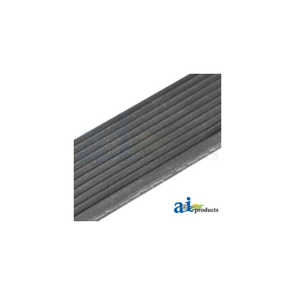 A & I Products Micro-Rib V-Belt (40.0") 17" x1" x4" - A-400J10