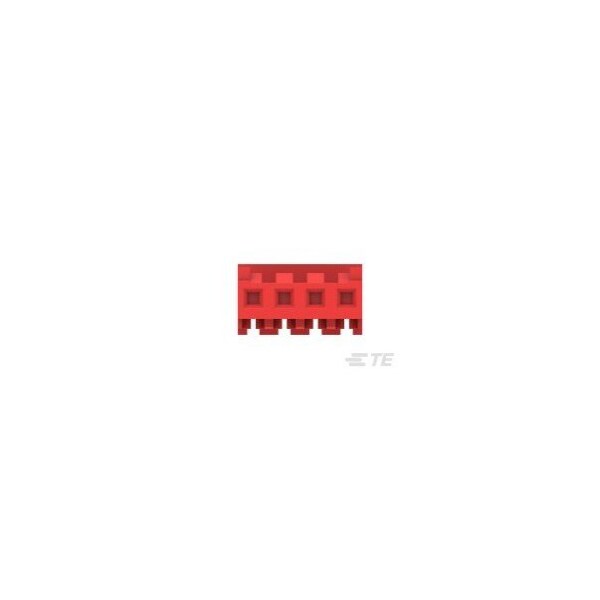 Ensamble de TE Connectivity 04P MTA156 22AWG ROJO LF - 3-647478-4