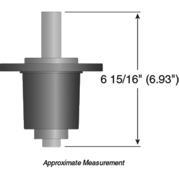 Stens New 285-873 Spindle Assembly For Bobcat Zt223 With 61 In. Deck, Center Spindle 2186207 - 285-873