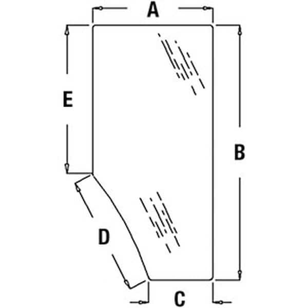 Aftermarket Fits John Deere Parts DOOR RH 7810,7800,7710,7700,7610,7600,7510,7410, 74 - R131164