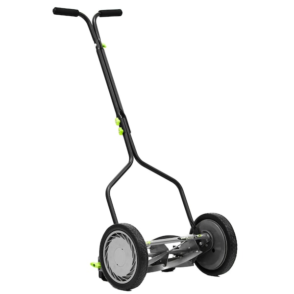 Earthwise 1314-14EW 14-Inch 5-Blade Push Reel Lawn Mower - 1314-14EW