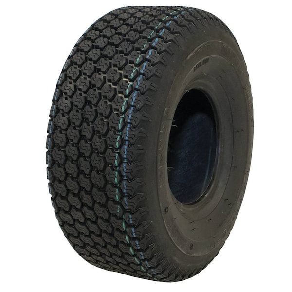 Stens 15x6.00-6 Lawn Mower Tire, 4 Ply, Super Turf, 30 psi - 160-402