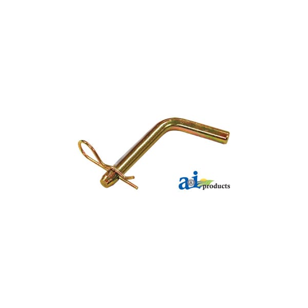 A & I Products Hitch Pin, Bent, 5/8" x 3 8" x1" x6" - A-HPB102