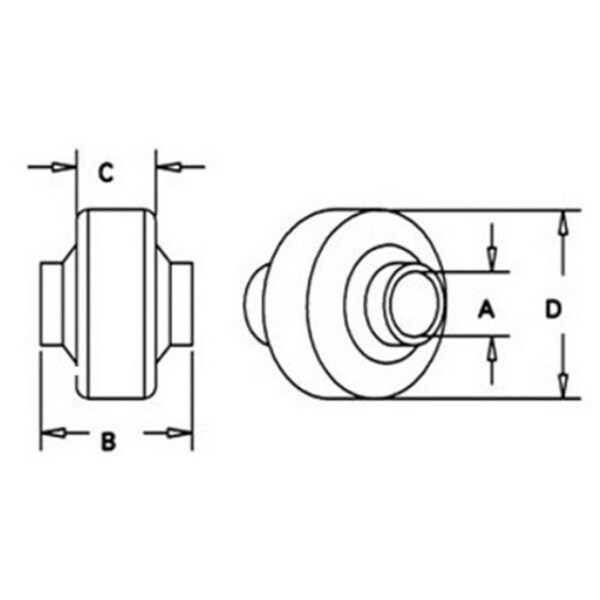Aftermarket Fits Massey Ferguson Weld-on Ball for Lift Arm (Fits CAT III) Fits Various - BS15