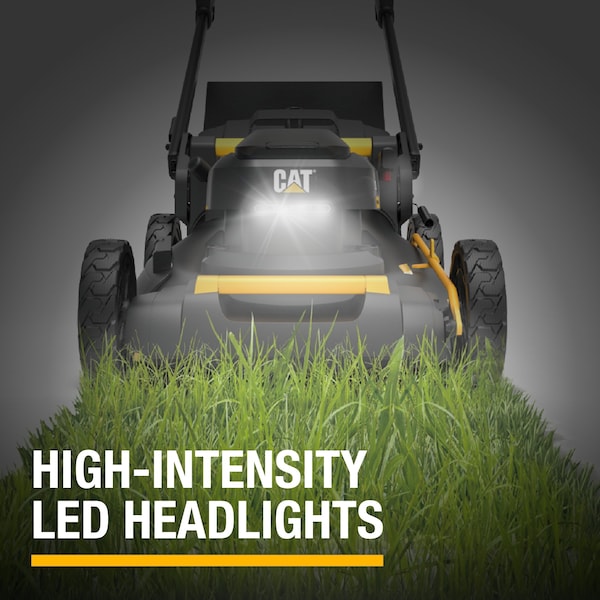 Caterpillar Cat 60V 21 in. Self-Propelled Brushless Lawn Mower, 5.0ah Battery and Charger Included - DG671