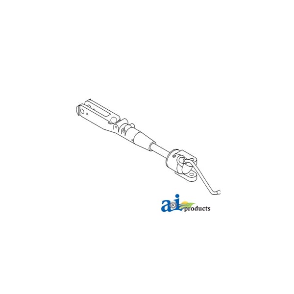 A & I Products 3 Point Hitch Kit, (Cat II) 31.6" x5.5" x4.4" - A-223323