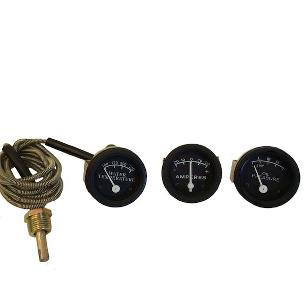 Aic Replacement Parts Oil Pressure, Amp, Temp Gauge Set Fits John Deere 630 720 730 Ships from USA! - GAH30-0055GAUGECLUSTER