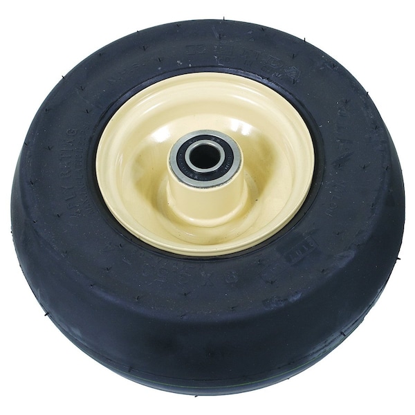 A & I Products CASTER-SMOOTH, 9X3.5X4, TUBELESS-TAN 9" x9" x4" - A-B1SB8552