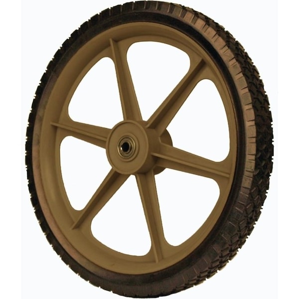Martin Wheel MARTIN WHEEL PLSP14D175 Lawn Mower Wheel, Plastic, For Garden Carts, Wagons and Rotary Mowers - PLSP14D175