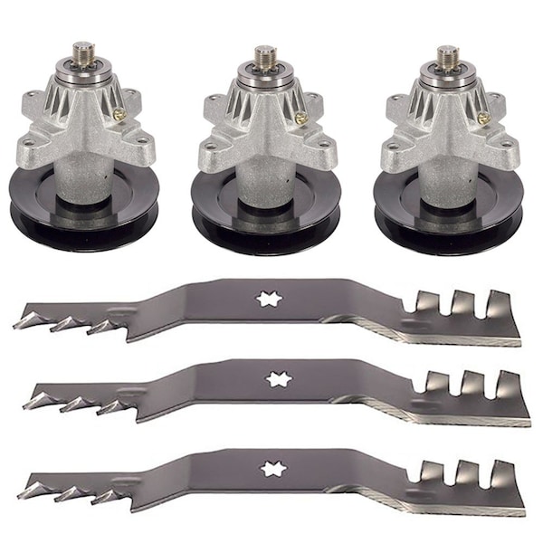 Aic Replacement Parts 50 Mulching Deck Rebuild Kit Fits Cub Cadet LT1050 LTX1050 LGT1050 LGTX1050 - FRS20-0047MULCHINGBLADES