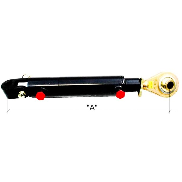 Aftermarket Hydraulic Top Link Assembly w/Hoses Fits Kubota Fits Ford Fits Massey Fits Case - HYM40-1660