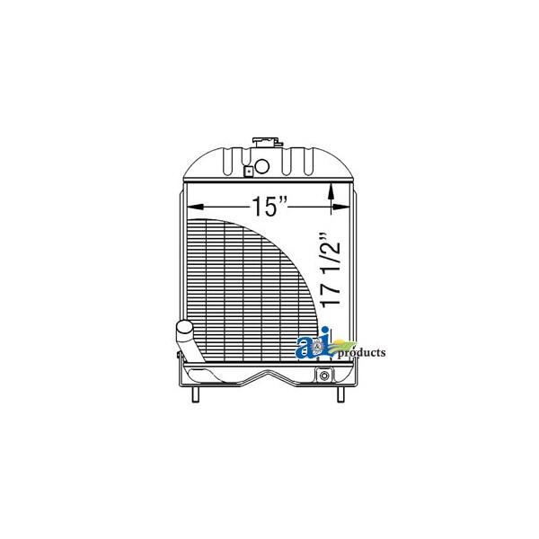 A & I Products Radiator 29" x20" x9" - A-894319M92