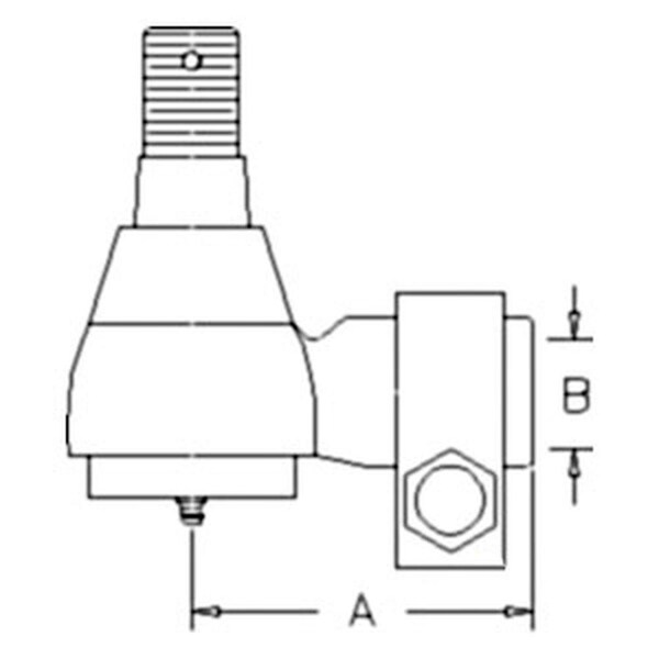 Aftermarket Steering Cylinder Ball Joint - 437222A1