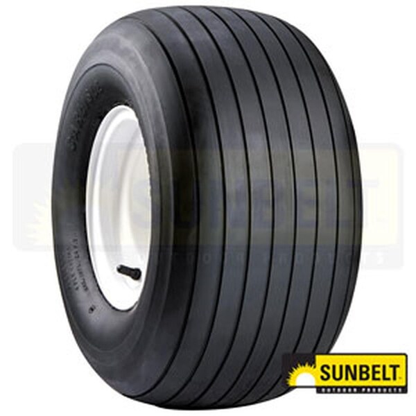 Aftermarket B1TI68 Tire, Straight Rib, 16 x 65 x 8, 4 Ply  Fits Universal Products - A-B1TI68-AI