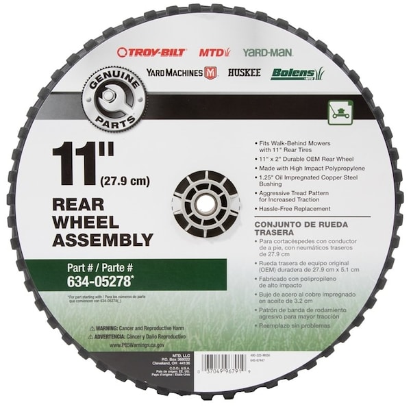 Troy-Bilt 490325M056 Wheel Assembly - 490-325-Y056
