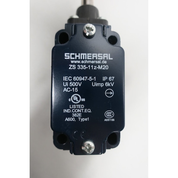 Interruptor de límite Schmersal 600V-AC - ZS335-11Z-M20