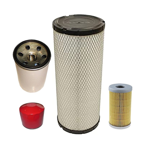 Aic Replacement Parts Tractor Filter Service Maintenance Kit Fits Kubota M4900 M5700 MX5000 - KT-3653390M1-FILTERSET