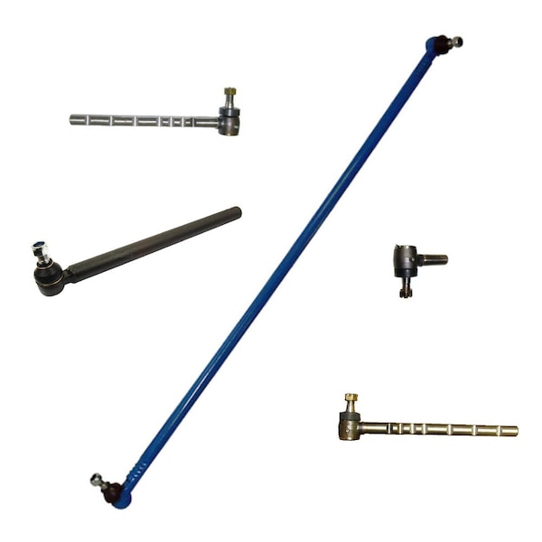 Aic Replacement Parts NEW TIE RODS DRAG LINKS Fits Ford New Holland 5600 7600 5610 6610 7000 7610 - E0NN3304CA-TIERODS-KIT