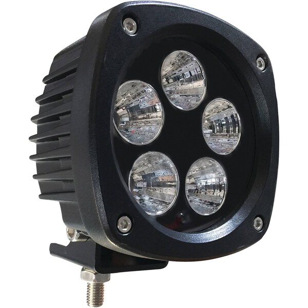 Tiger Lights 50W Compact LED Flood Light, Generation 2 9V For Case 1150K Flood Off-Road Light - TL500F