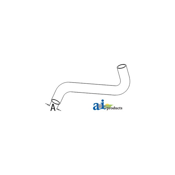 A & I Products Radiator Hose, Bottom 16" x3" x3" - A-1424533M2