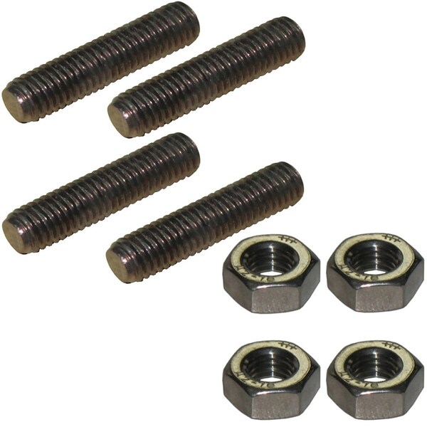 Aic Replacement Parts 4186781 3E8017 Stud & Nut Replacement Fits Caterpillar C12 C15 Fits CAT Exhaust - 4186781-NUTS-KIT