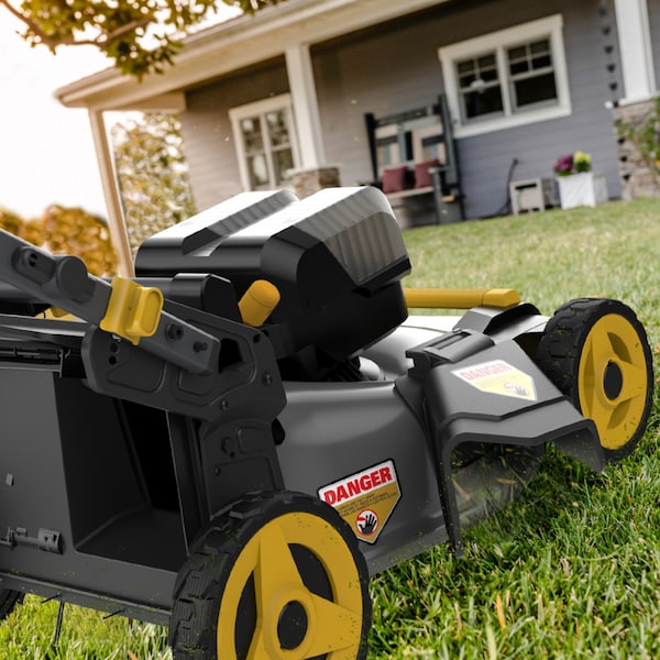 Caterpillar Cat 18V Brushless 21 in. Cordless Self-Propelled Lawn Mower - DG274