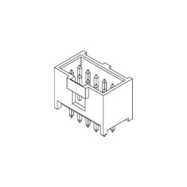 Conectores y carcasas de cable Molex C-Grid Shrd Hdr Dr V Hdr Dr Vt Au-F 34/34 - 901301334