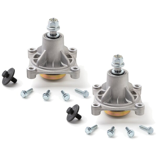 T Terre 2-Pack Mower Spindle Assembly 48 Inch Deck Compatible w/ Husqvarna AYP Replaces 174356 174358, 2PK - 101003-QTY2