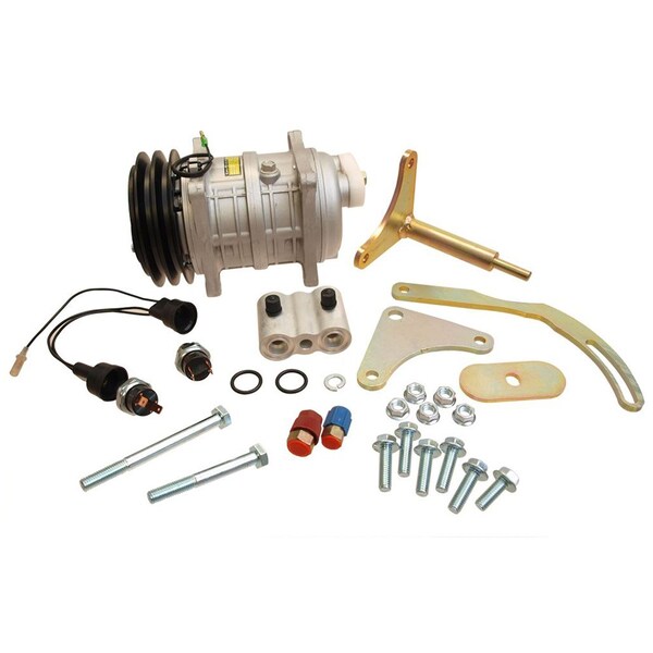 Aftermarket X10168 New A6 to Seltec Compressor Conversion Kit Fits John Deere 4640 4840 - ACK90-0007