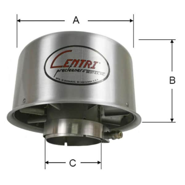 Aftermarket Universal Centri Pre-Cleaner Assembly w/ 6" Inlet Fits Ford Fits John Deere - EX60