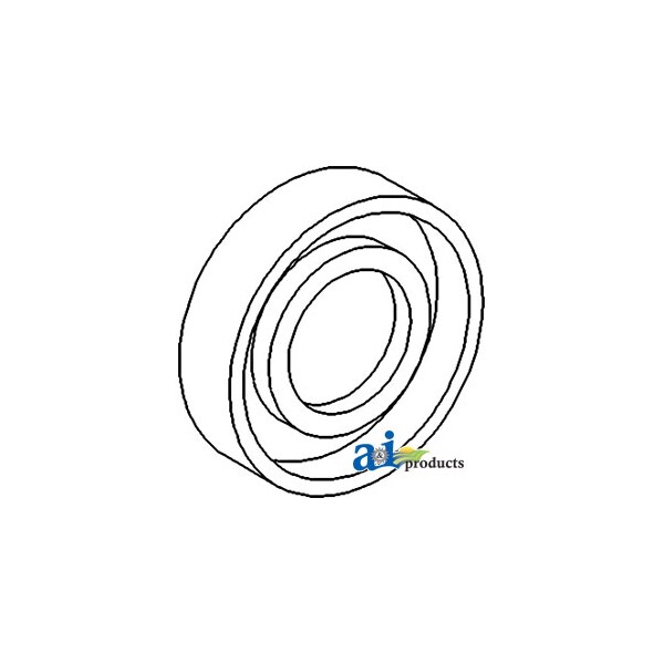 A & I Products Seal, Inner Rear Axle 2" x2" x0.5" - A-C9NN4N109A