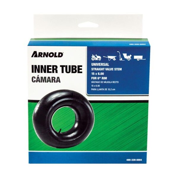 Gleason 490-328-0004 Riding Mower Replacement Inner Tube 15 x 6 in. - GL10148