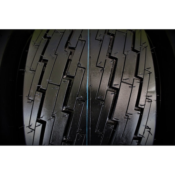 Antego 18 x 8.5-8 in Lawn Mower Tire, 4 Ply, Black, 2 PK - T0904188508