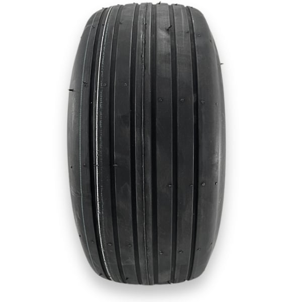 Rubbermaster - Steel Master Rubbermaster 16x6.50-8 4 Ply Rib Tire and 5 on 4.5 Stamped Wheel Assembly - 598969