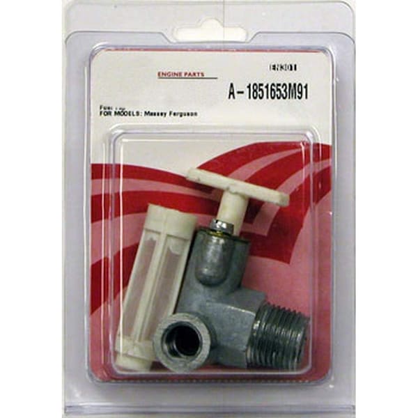 Aftermarket Fuel Shut Off Valve  Fits Massey Ferguson  1851653M91  Replaces 1851653M1 - 1851653M91-CC