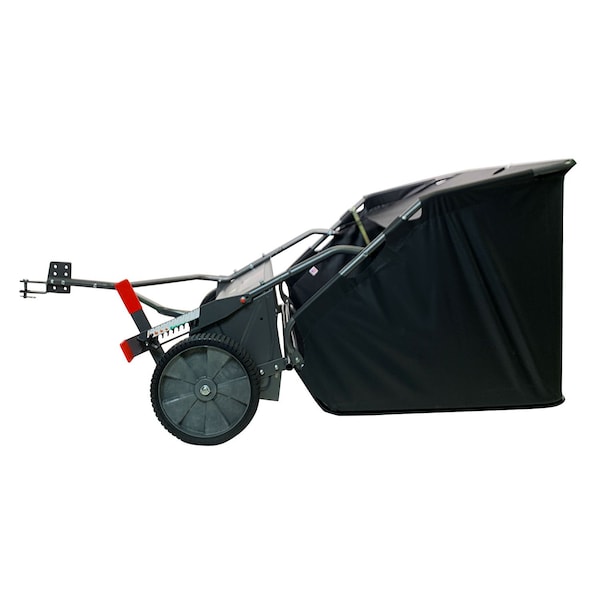 Brinly 42in Lawn Sweeper in Hammered Gunmetal, Effortless Yard Clean-Up - LS2-42BH-S