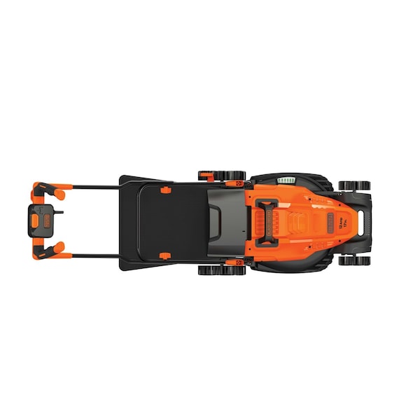 Black & Decker 12 Amp 17 in. Electric Lawn Mower with Comfort Grip Handle - BEMW482BH
