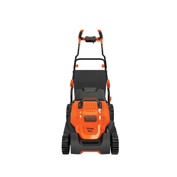 Black & Decker 12 Amp 17 in. Electric Lawn Mower with Comfort Grip Handle - BEMW482BH