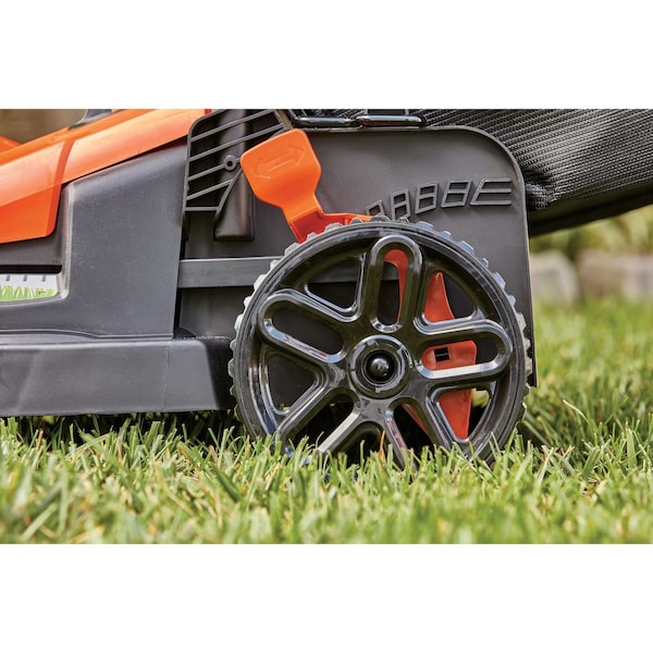 Black & Decker 12 Amp 17 in. Electric Lawn Mower with Comfort Grip Handle - BEMW482BH
