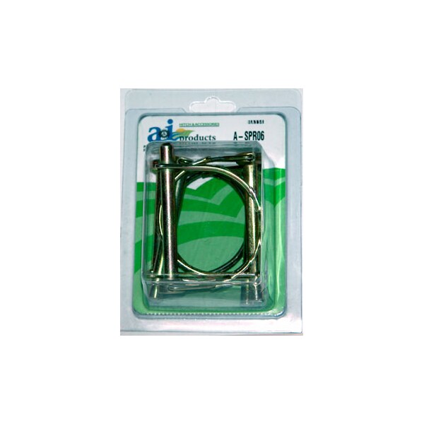 A & I Products Pin, 5/16" x 2-1/4", Round Lock, (5 pk) 8" x6" x2" - A-SPR106