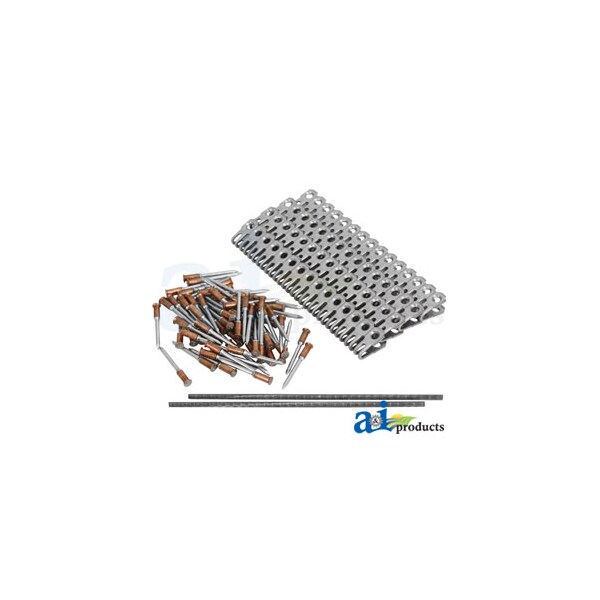A & I Products Alligator Rivet Plate Lacing pkg. 13" x4.5" x1" - A-1701482