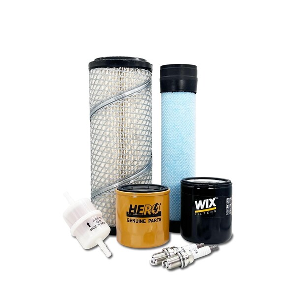 Hero Preventative Maintenance Kit Exmark LZ25KC604 Zero-Turn Mower With Kohler CH25 68695 25HP Engine - MSU-EXM-0041