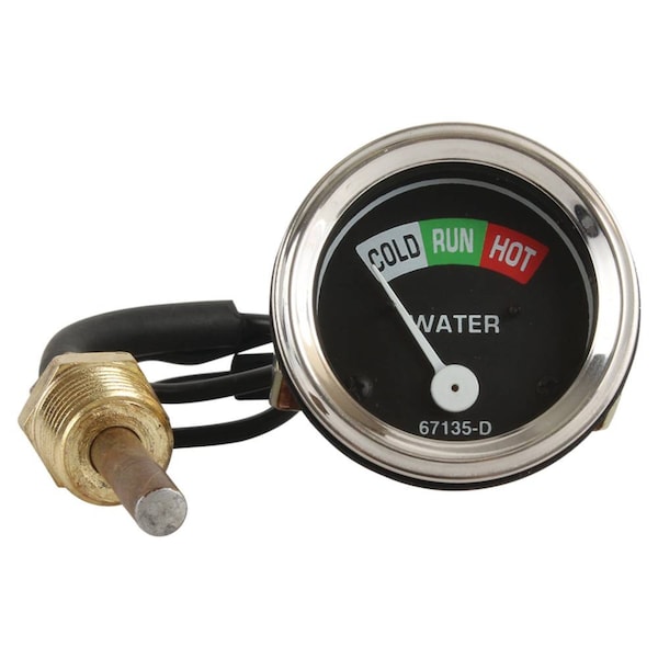 Db Electrical 67135D Water Temperature Gauge for Case IH Tractor H I4 I6 I9 ID6 ID9 M O4 O6 - 1707-0526