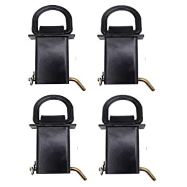 Aftermarket Heavy Duty Adjustable Trailer Stake Pocket D Ring- 4 pack - TLK80-0008