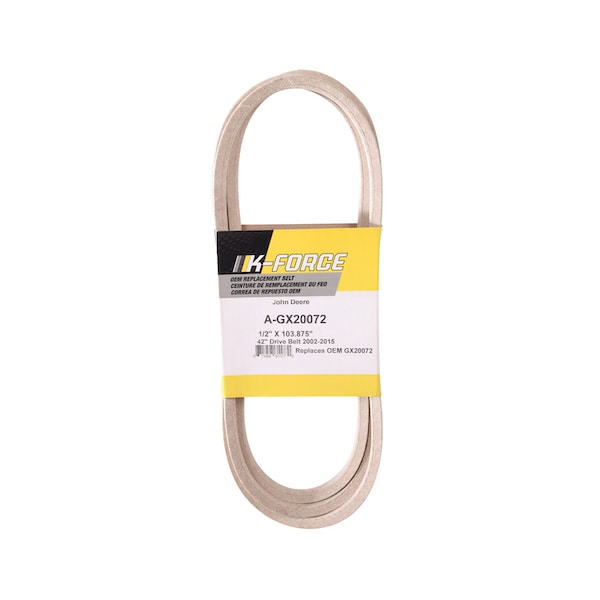 A & I Products Belt, Blade Drive 16.4" x5" x1.3" - A-GX20072