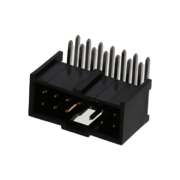 Encabezados y carcasas de cables Molex 2.54mm CGridIII HDR 14P R/A Dr Shrd Au - 901303214